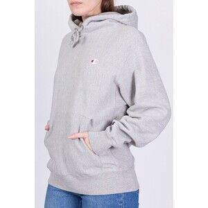 Champion grey Y2K reverse weave hoodie size XS